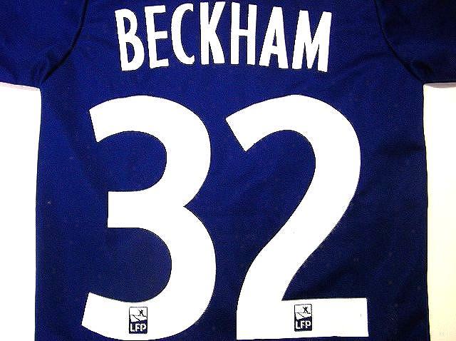大人用 A072 20 パリサンジェルマン BECKHAM*32 ベッカム 紺赤白